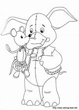 Coloring Cbeebies Pages Noddy Colouring Info Coloriage sketch template