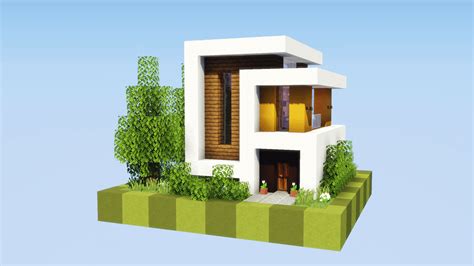 super small modern house rminecraft