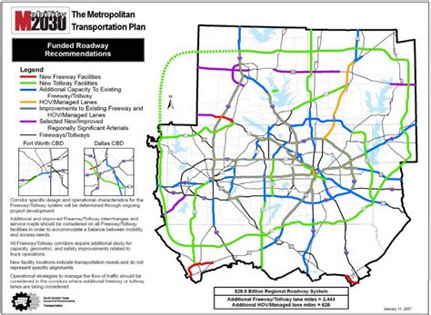 dallas tollway map dallas toll roads map texas usa
