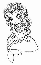 Colorare Sirena Sirenas Zuri Craftsy Sirene Freebies Principesse Sirenita Mermaids Boyama Disegno Bebek Denizkızı Digi Ariel sketch template