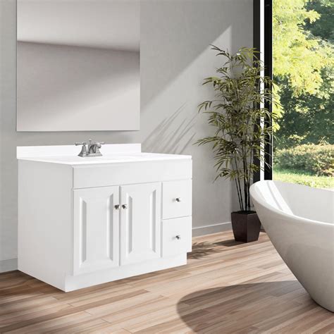 wyndham   drawer vanity  top bath todays design house