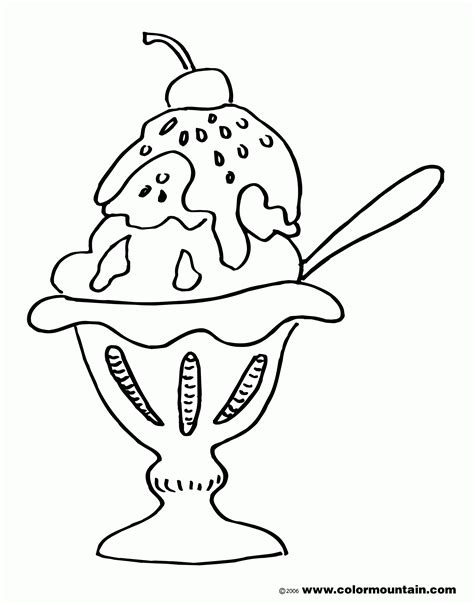 ice cream coloring pages  kids coloring pages