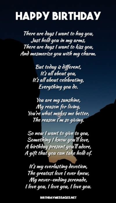 Romantic Birthday Poems Romantic Birthday Messages