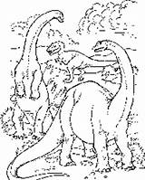 Coloring Dinosaur Megaraptor sketch template