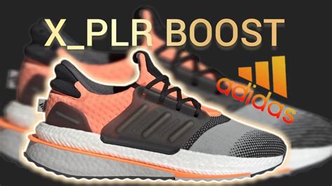 adidas xplrboost shoes review unboxing  feet xplr boost youtube