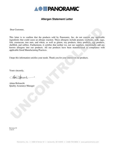 statement letter caresizsinizcom