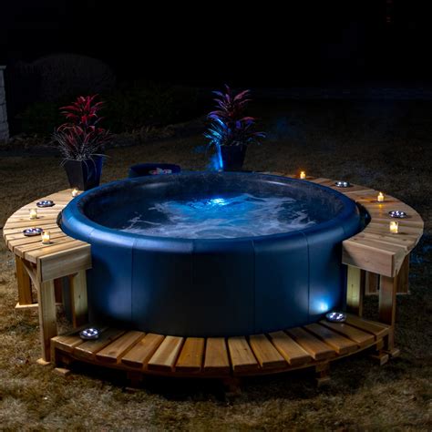 softub  portable hot tub   transition  home  cottage