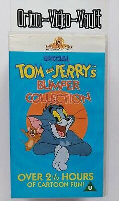 tom  jerrys special bumper collection vhs childrens retro double video vgc ebay