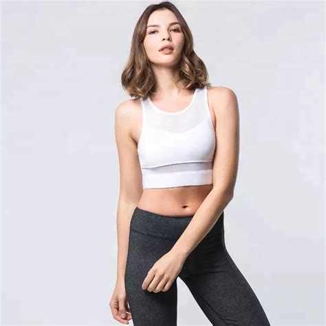 2020 custom high quality women breathable sexy yoga sports bra and