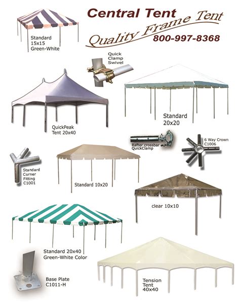 variety   frame tents  parts tent parts variety frame tents tent patio