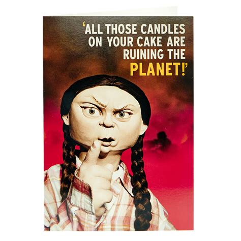 Buy Spitting Image Birthday Card All Those Candles For Gbp 1 49