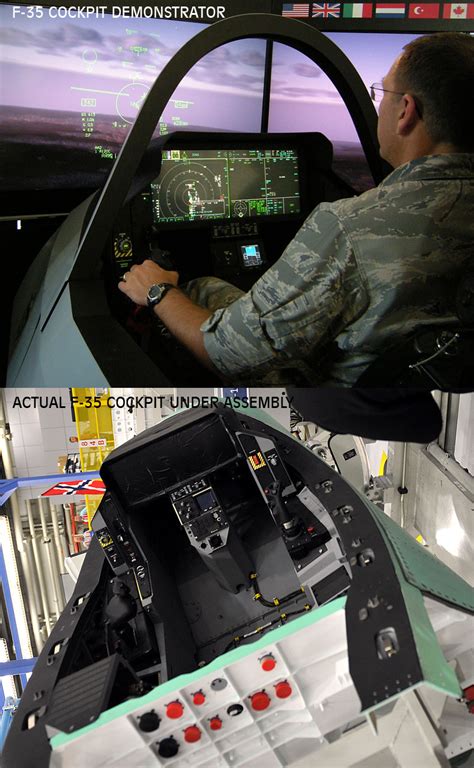 lockheed martin   lightning ii cockpit picture