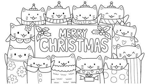 premium vector cute cats  merry christmas