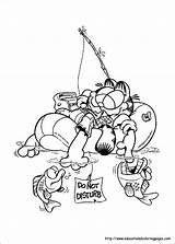 Garfield Coloring Pages Kids sketch template