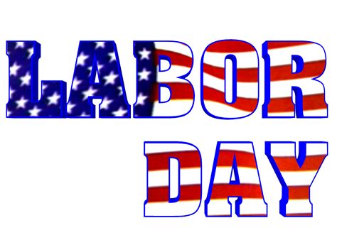 labor day logo clipart