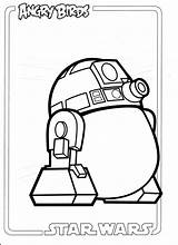 Angry Birds Wars Star Colouring Book sketch template
