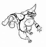 Toxicroak Twarda8 Lineart Charizard Linearts Flygon sketch template