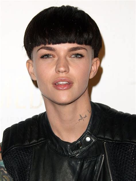 5 Photos Of Ruby Rose That Have Us Rethinking The Bowl Cut Byrdie