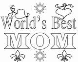 Mom Coloring Pages Worlds Template sketch template