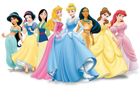 disney princess cartoon characters