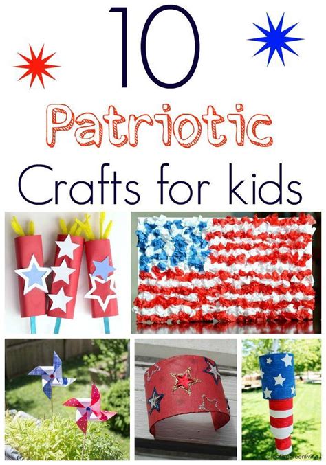 patriotic craft ideas    july