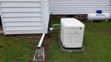 generator installation kw generac install  williamson ny home propane generator install