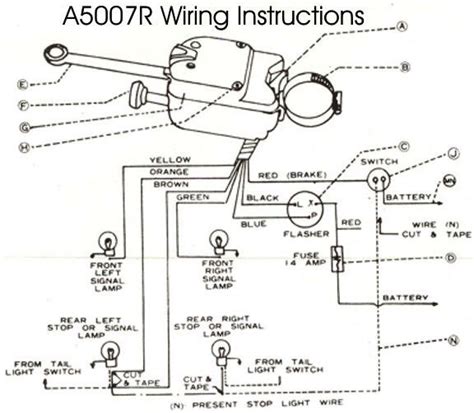 brake light  turn signal wiring diagram purchase sunbeam blow dryer