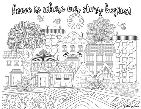 home family coloring pages relax  enjoy inkhappi