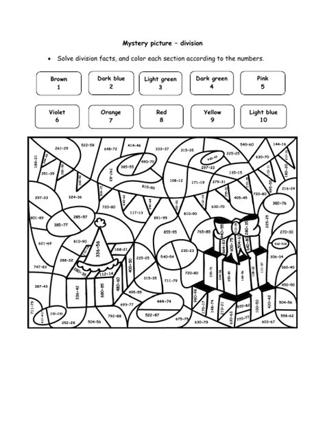 printable math coloring sheets  grade maryann kirbys reading