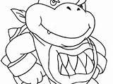 Imprimer Bowser Coloriage Junior Bros Mario Coloring Printable Super Games Pages Danieguto sketch template