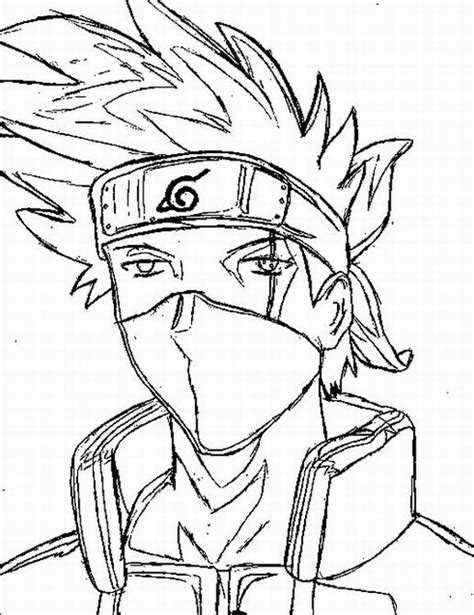 pain naruto character coloring pages coloring pages