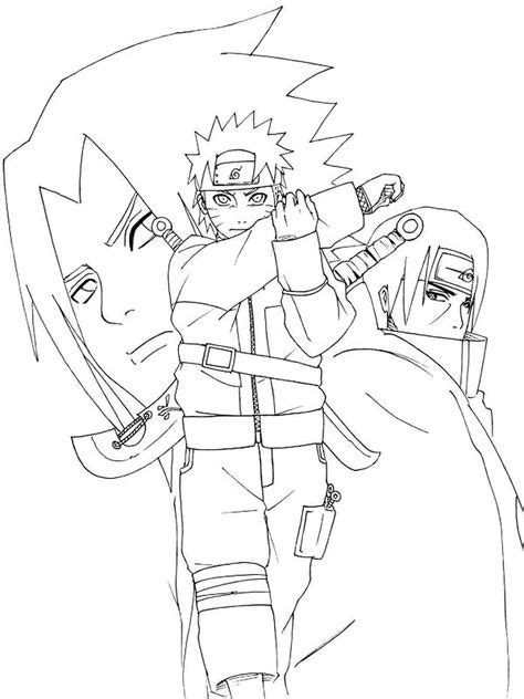 printable naruto coloring pages  kids cartoon coloring pages