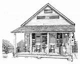 Old Country Farm Stores Houses Drawing Store Drawings Ink Pencil Pen House Sketch General Tn Penandink Coloring Farmhouse Rustic Sketches sketch template