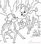 Bambi Ronno Thumper Jelonek Kolorowanki Colorir Coloriage Malvorlagen Desenhos Dzieci Ausdrucken Imprime Wydruku Páginas Bembi Dxf Faline sketch template