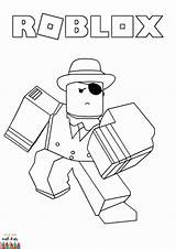 Coloring Roblox Pages Drawing Sheets Avatar Boys Comments sketch template