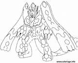 Zygarde Parfaite Volcanion Arceus Pokémon Disegno Ultra Coloriages sketch template