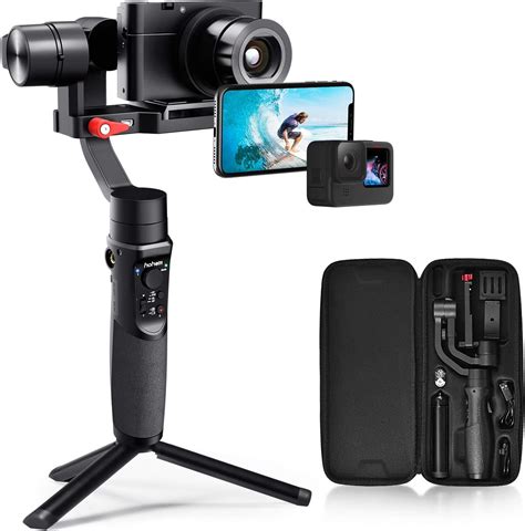 gimbal stabilizer  axis gimbal stabilizer  smartphone compact cameras action