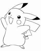 Pikachu Coloring Pages Pokemon Kids Print Printable Colouring Coloriage Sheets Cartoons Choose Board sketch template