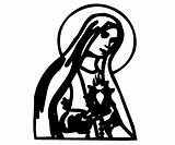 Coloring Book Blessed Virgin Printout Instructions Then Print Color sketch template
