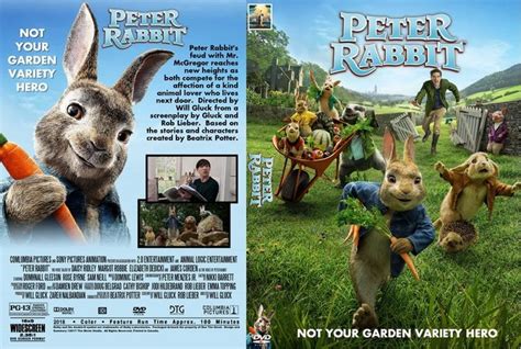 peter rabbit  dvd custom cover dvd cover design custom dvd