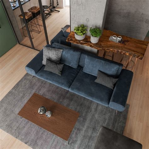 blue sofa interior design ideas
