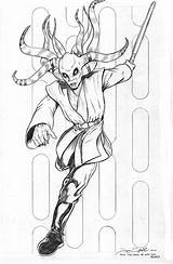 Fisto Kit Coloring Pages Jedi Top Print sketch template