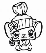 Pet Shop Coloring Pages Littlest Kids Printable Books Online Drawing sketch template