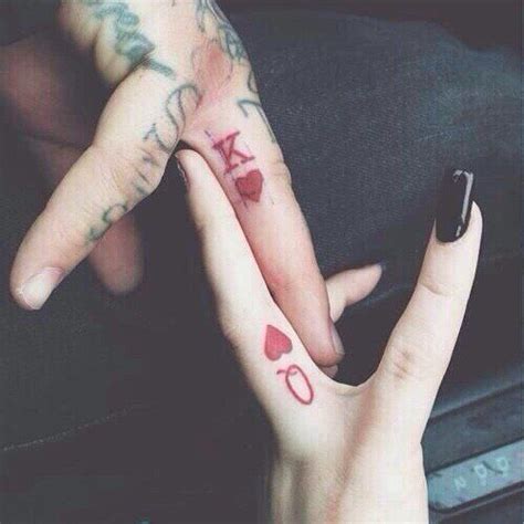 king  queen  hearts trendy tattoos love tattoos simple tattoos picture tattoos