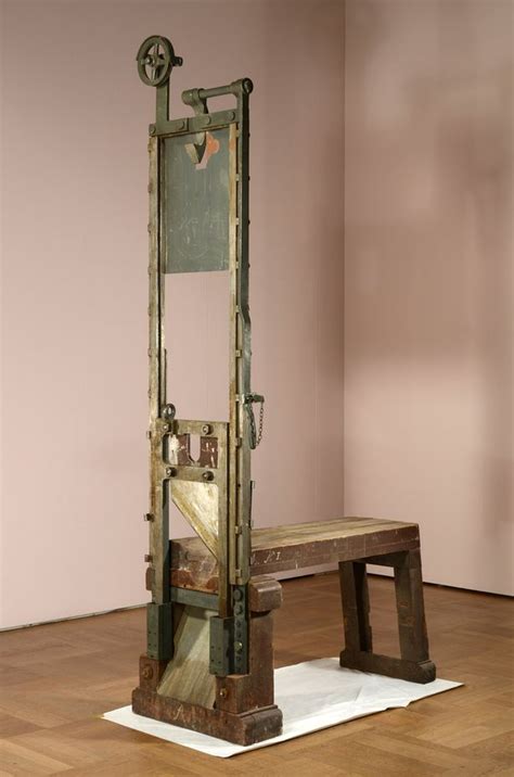 guillotine that killed rebels is found as woman tells how her brother was beheaded by nazis