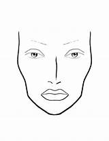 Printable Clipartmag Maquillaje Sketchite Maquiagem Maquiar Rosto Estes Acessar sketch template