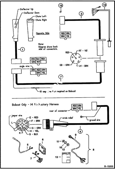 bobcat  pin connector wiring diagram wiring diagram