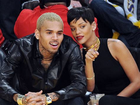 rihanna and chris brown s relationship — mama fenty supports