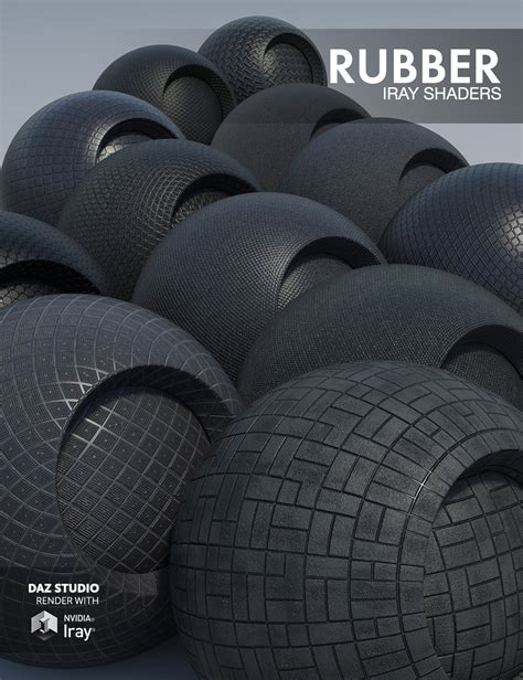 Rubber Iray Shaders Daz 3d