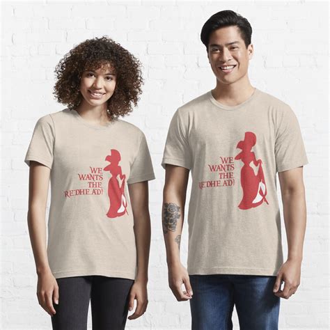 we wants the redhead t shirt by nevermoreshirts redbubble